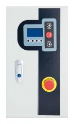 Servo control box A1 PE515 with LCD display and emergency stop