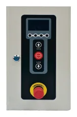 Servo control box A0 PE201 with LCD display and emergency stop