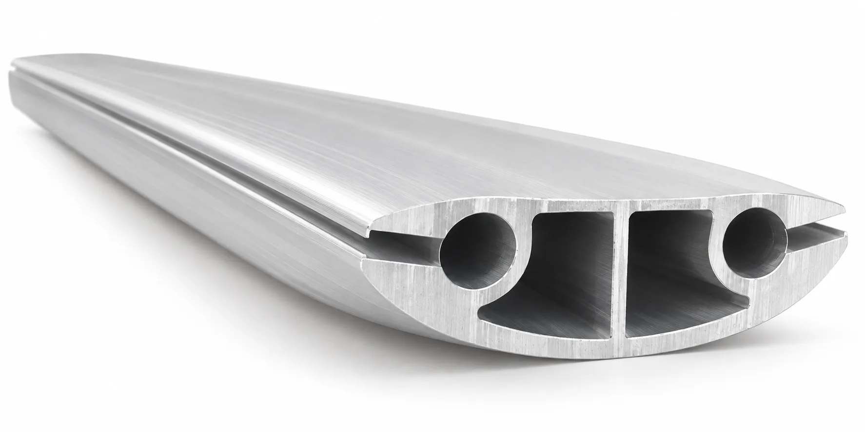 Aluminum alloy wind-resistant rib profile