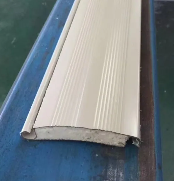 PDI 85 double-layer prepainted steel slat with PU foam core