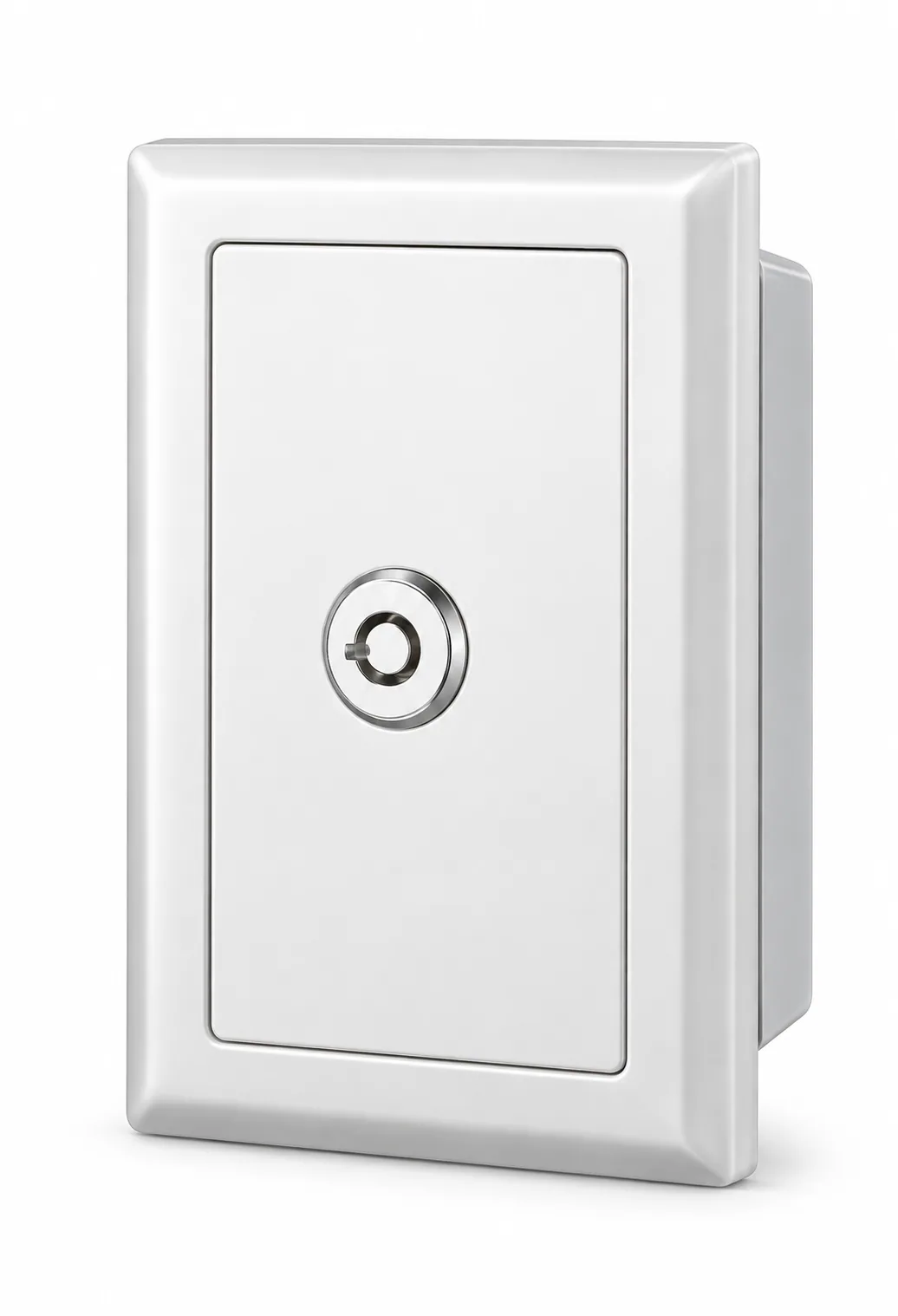 Stainless steel control box with key switch